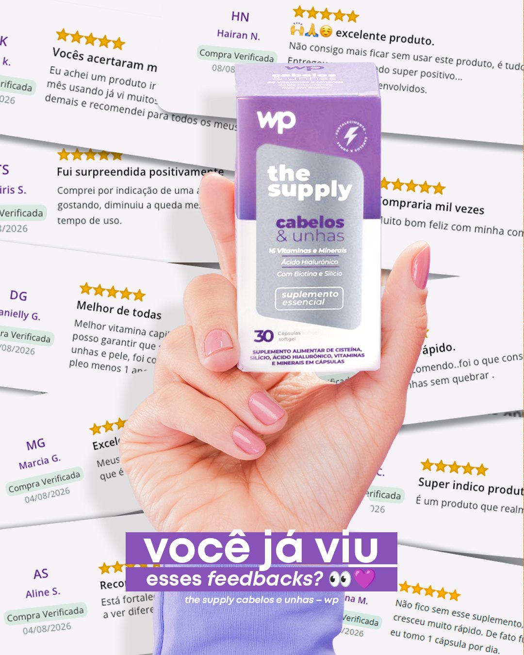 the supply cabelos e unhas - avaliações de clientes